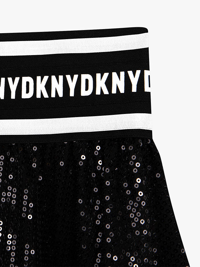 DKNY Kids' Sequin Skirt, Black