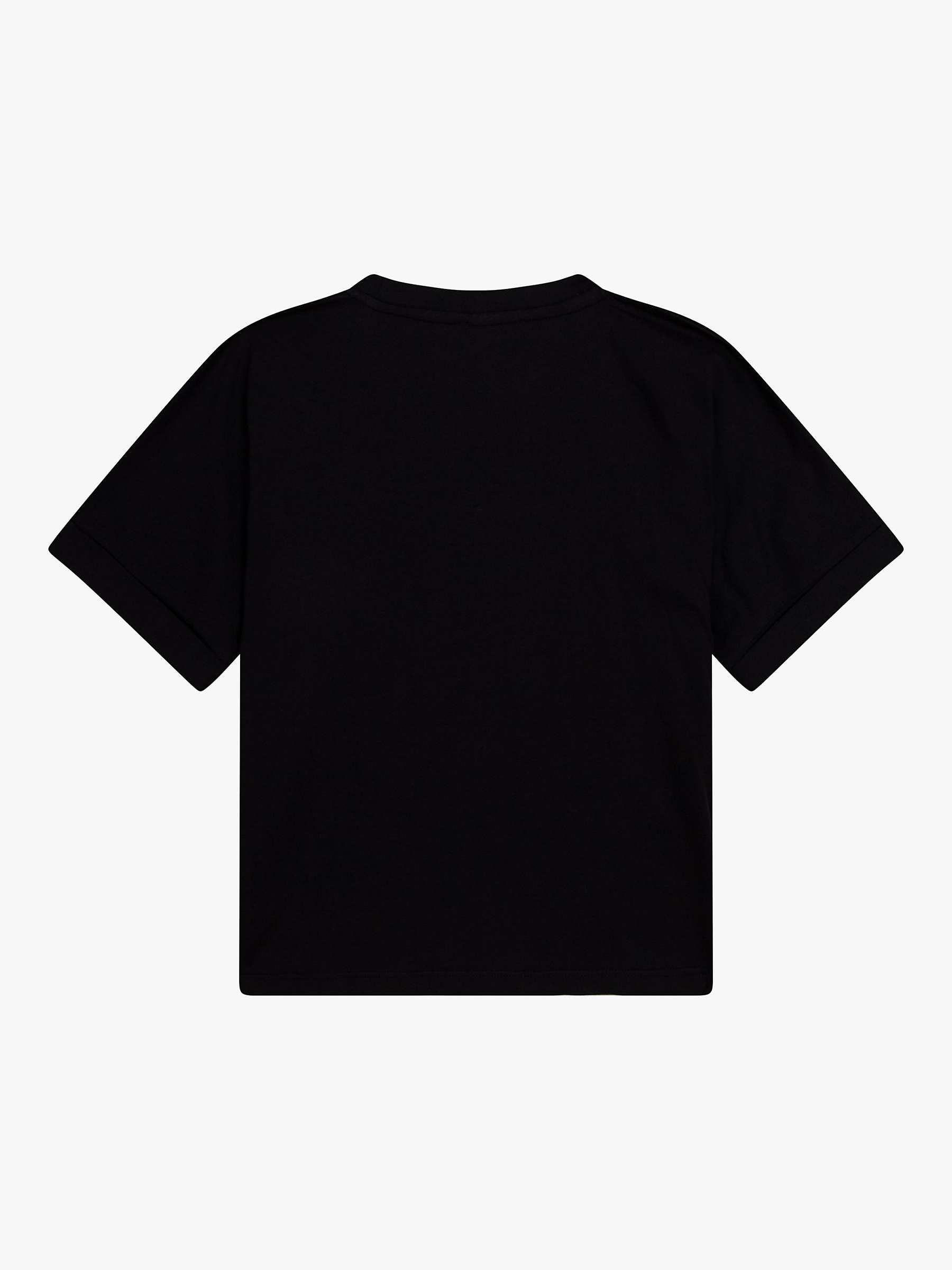 Buy DKNY Kids' Do Your Thing Bold Logo T-Shirt, Black Online at johnlewis.com
