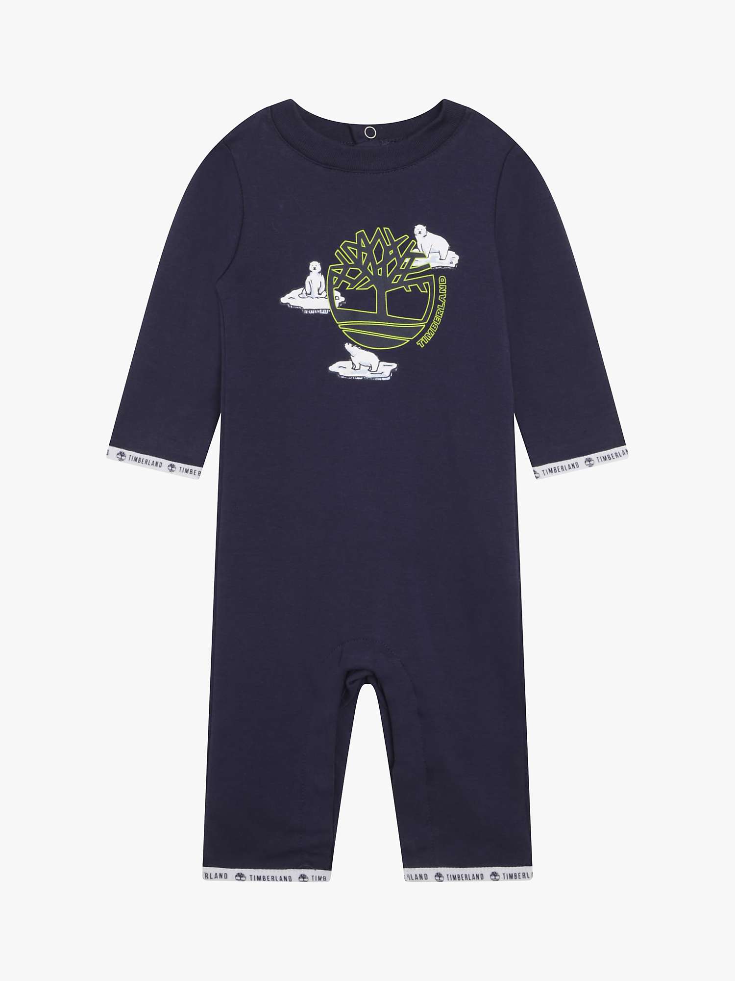 Buy Timberland Baby Logo Bears Bodysuit, Navy Online at johnlewis.com