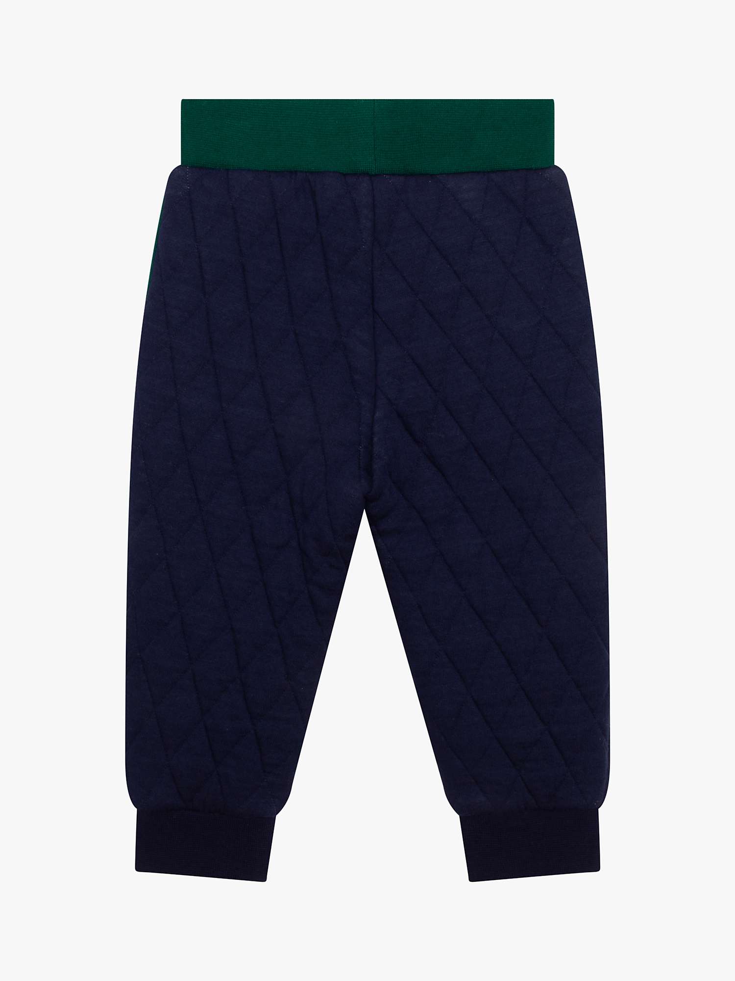 Buy Timberland Baby Quilted Joggers, Navy Online at johnlewis.com