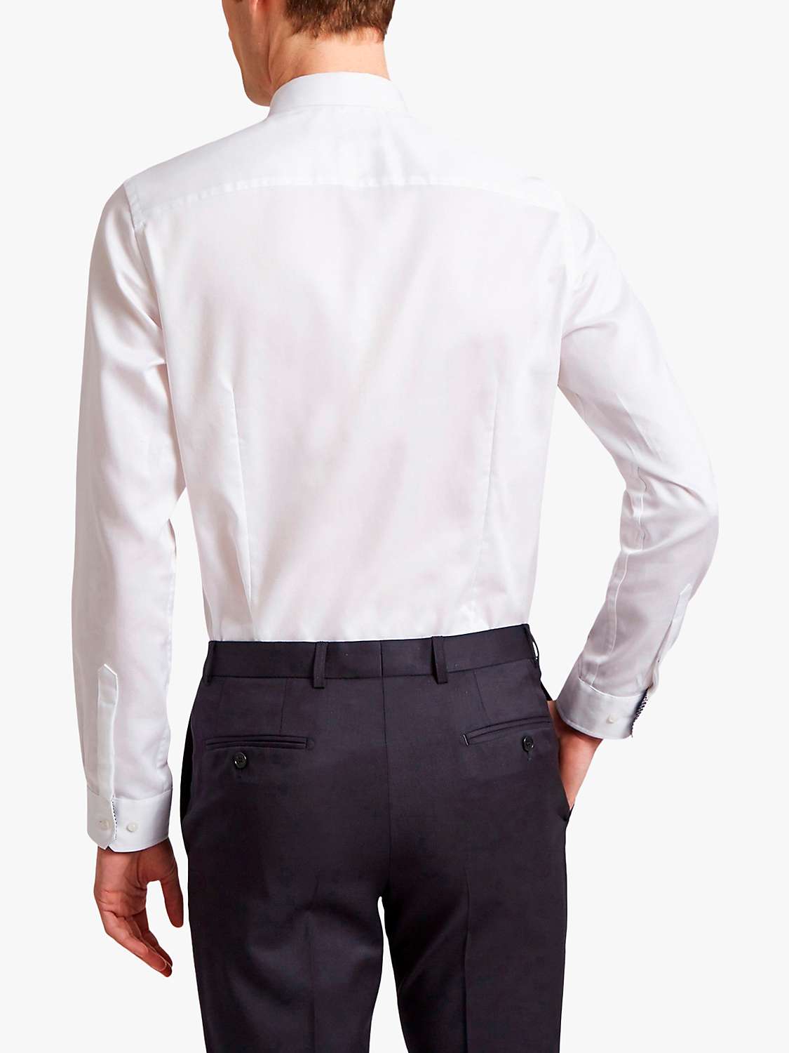 Buy Ted Baker Sateen Slim Fit Shirt Online at johnlewis.com