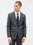 Ted Baker Prince Of Wales Check Suit Jacket, Blue