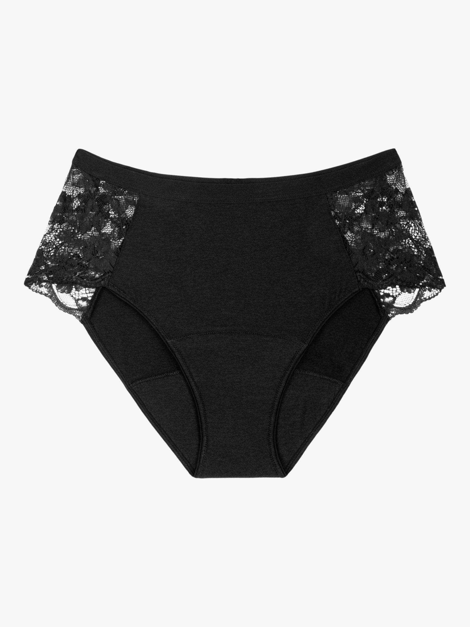 Triumph Freedom Full Brief Knickers, Black at John Lewis & Partners