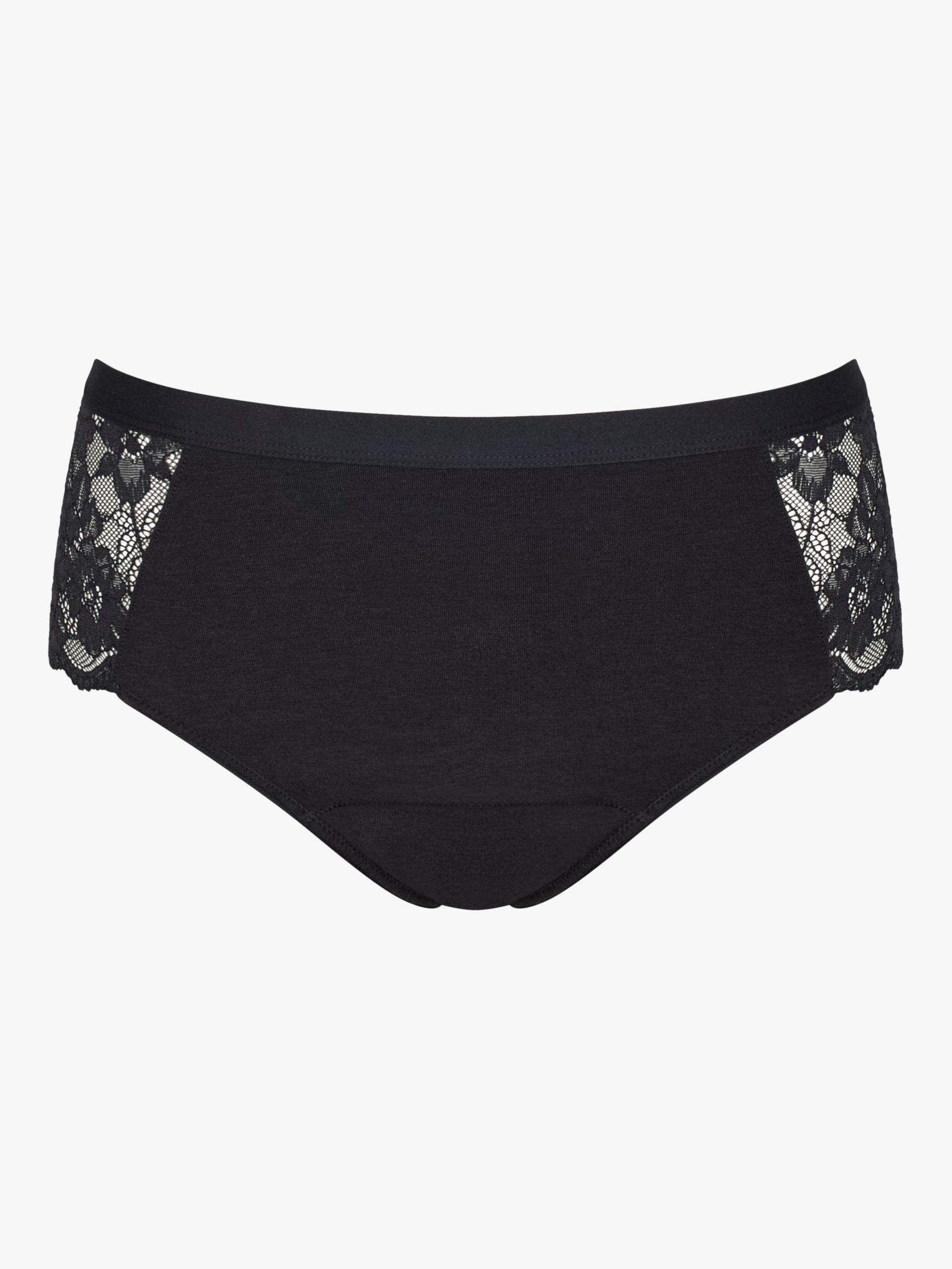 Buy Triumph Freedom Full Brief Knickers, Black Online at johnlewis.com