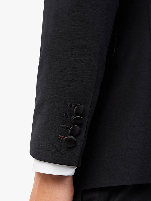 Ted Baker Wool Blend Tuxedo Suit Jacket, 290 Black