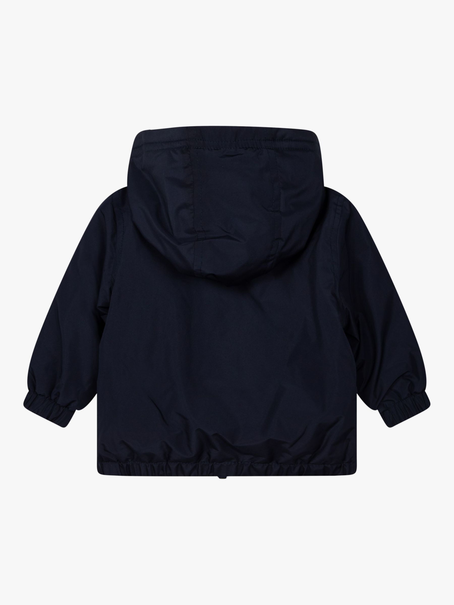 Buy HUGO BOSS Baby Colour Block Hooded Jacket, Navy/Multi Online at johnlewis.com