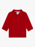 HUGO BOSS Baby Long Sleeve Pique Cotton Polo Shirt