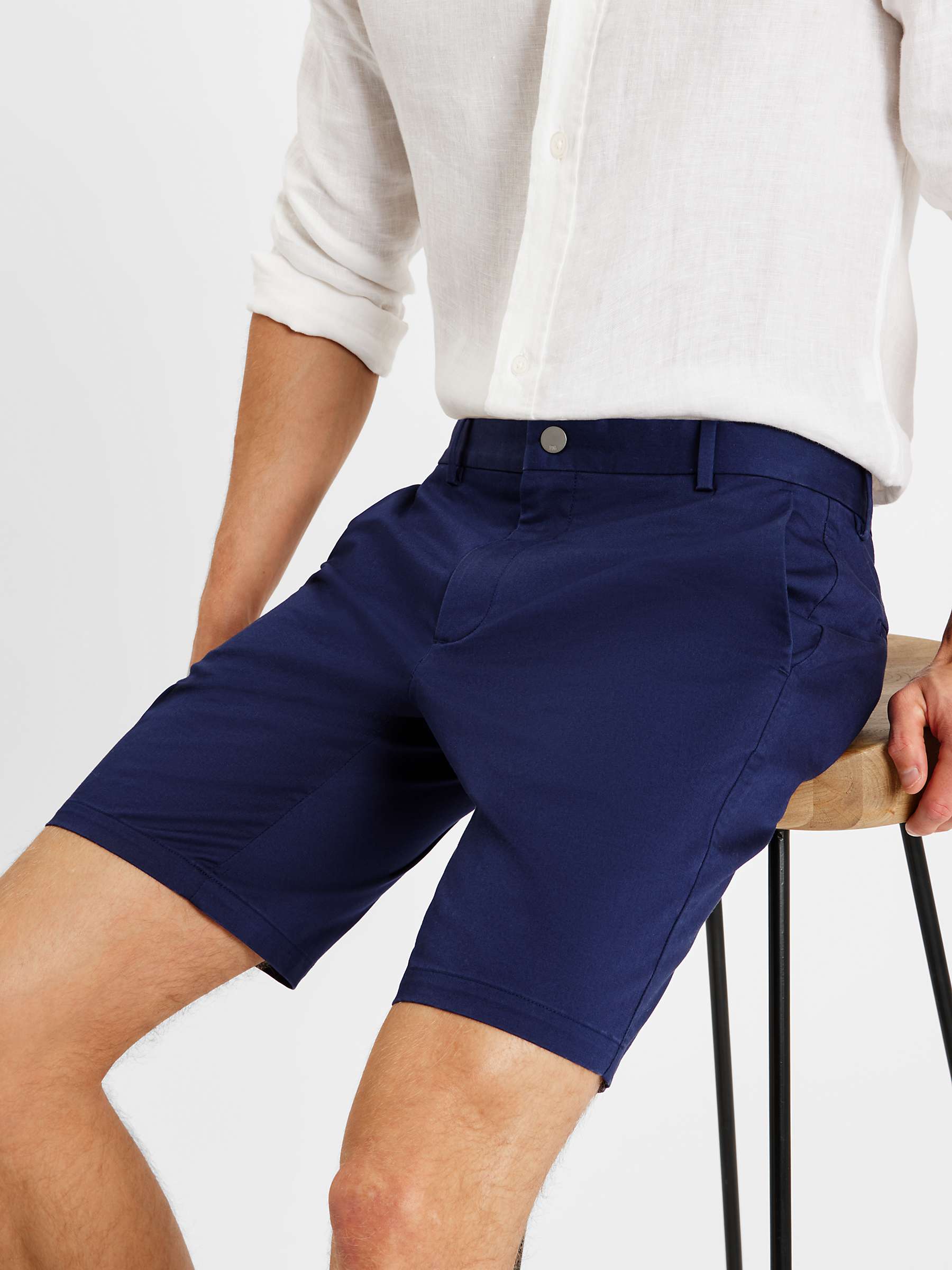 Buy SPOKE Sharps Cotton Blend Broad Thigh Shorts Online at johnlewis.com