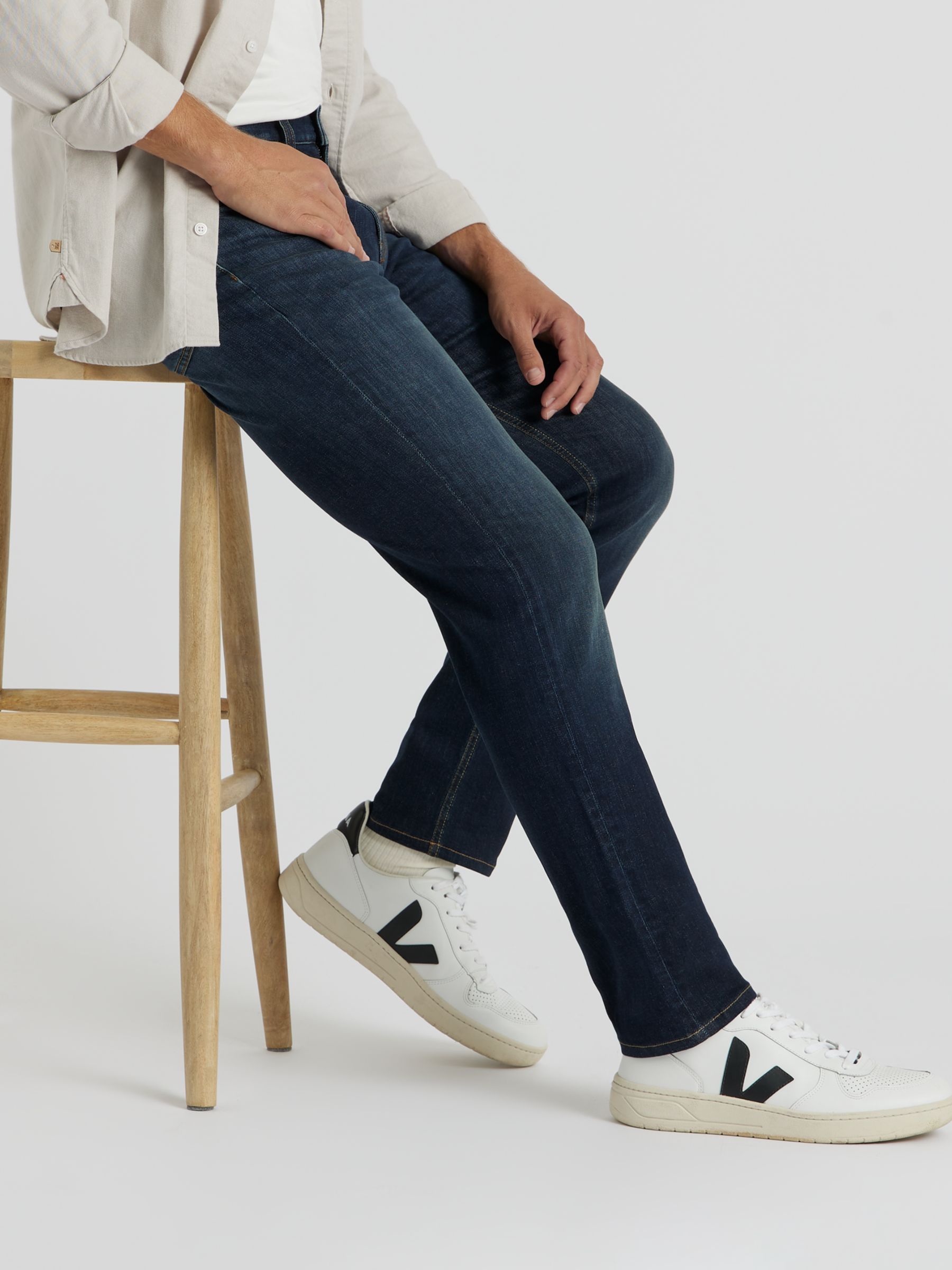 Buy SPOKE 10oz Travel Denim Regular Thigh Jeans Online at johnlewis.com