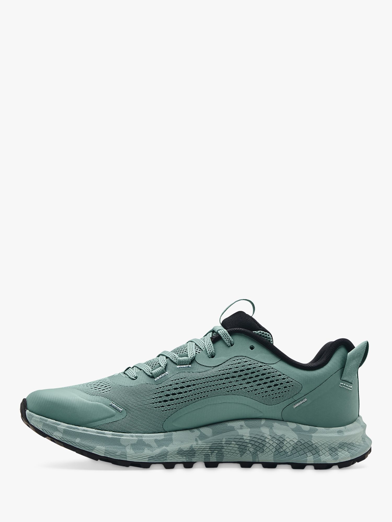 Under Armour Charged Bandit 2 Men's Trail Running Shoes, Fresco Green/Black at John Lewis Partners