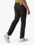 SPOKE 10oz Travel Denim Slim Thigh Jeans, Black