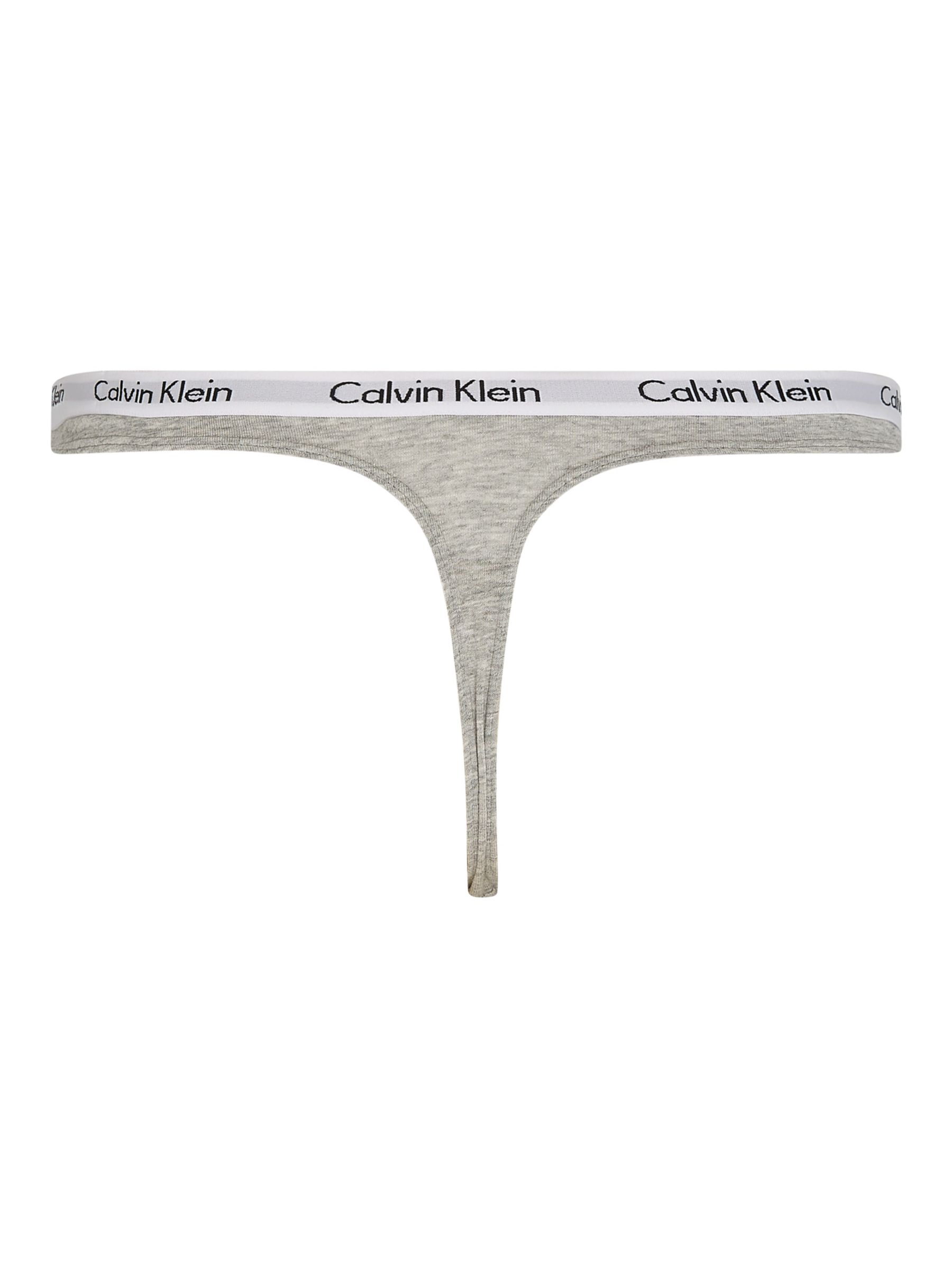 Calvin Klein - CAROUSEL THONG in Grey Heather