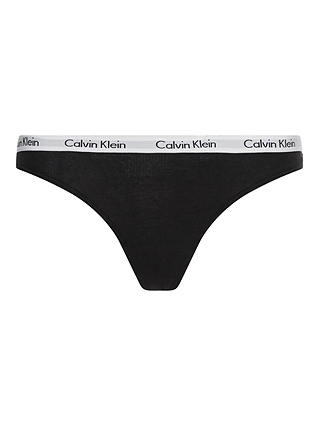 Calvin Klein Carousel Thong, Black