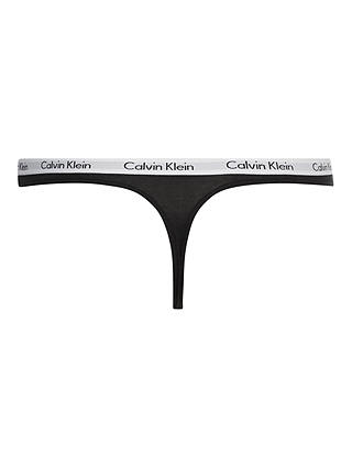 Calvin Klein Carousel Thong, Black