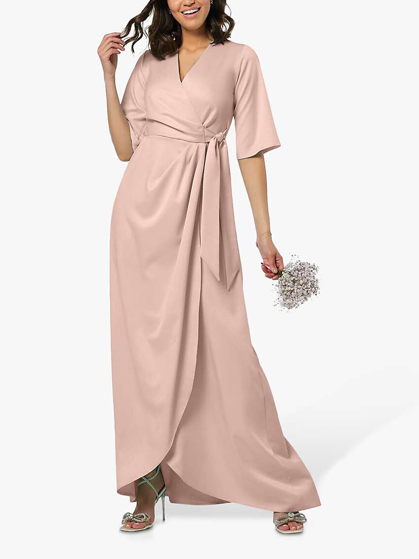 Buy Closet London Bridesmaid Wrap Maxi Dress Online at johnlewis.com