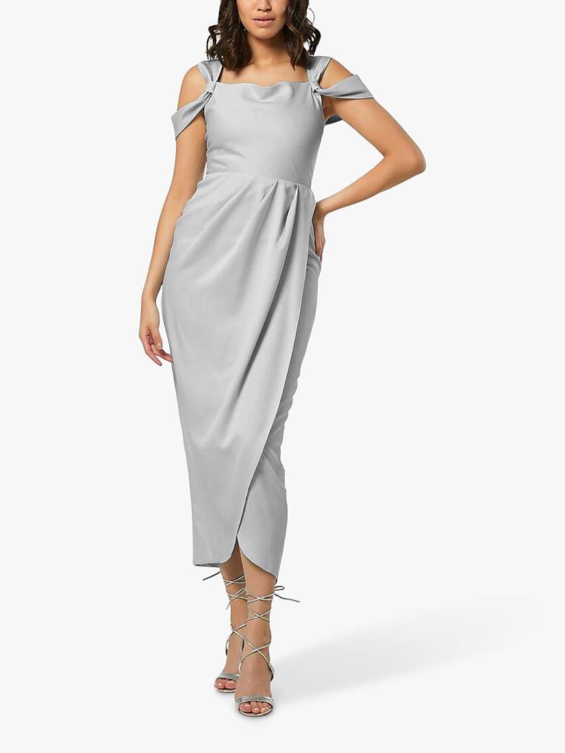 Buy Closet London Bridesmaid Shift Midi Wrap Dress Online at johnlewis.com