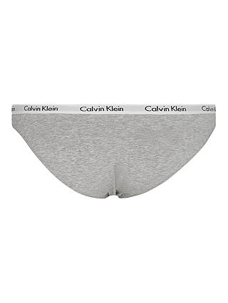 Calvin Klein Carousel Bikini Knickers, Grey Heather