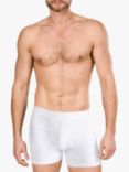 JustWears Pro Boxers, Pack of 6, White