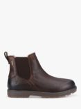 Cotswold Snowshill Faux Fur Lined Chelsea Boots, Brown