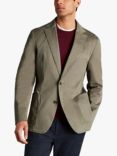 Charles Tyrwhitt Cotton Stretch Jacket, Olive Green
