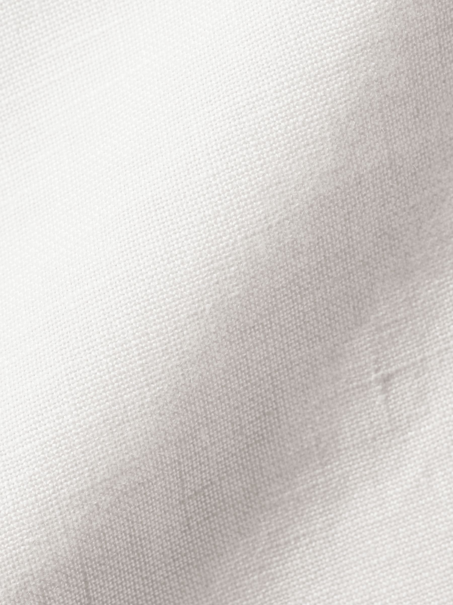 Charles Tyrwhitt Linen Slim Fit Shirt, White, S