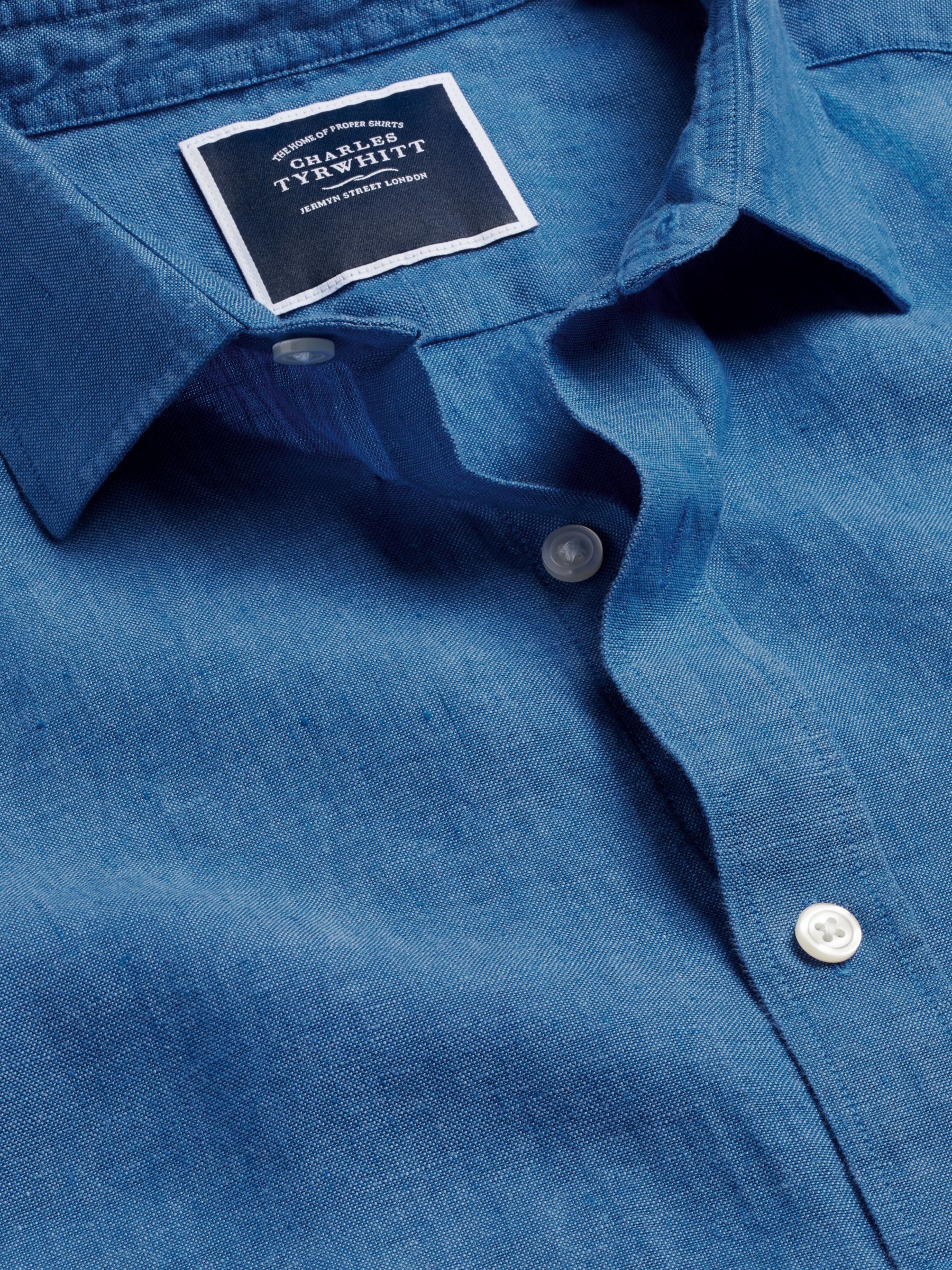 Charles Tyrwhitt Linen Short Sleeve Shirt