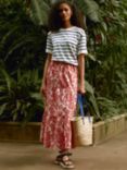 Baukjen Isaaca Floral Maxi Skirt, Strawberry