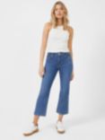 French Connection Kalypso Comfort Kick Flare Jeans, Mid Indigo