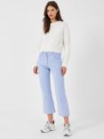 French Connection Talia Corduroy Cropped Jeans, Paradise Blue