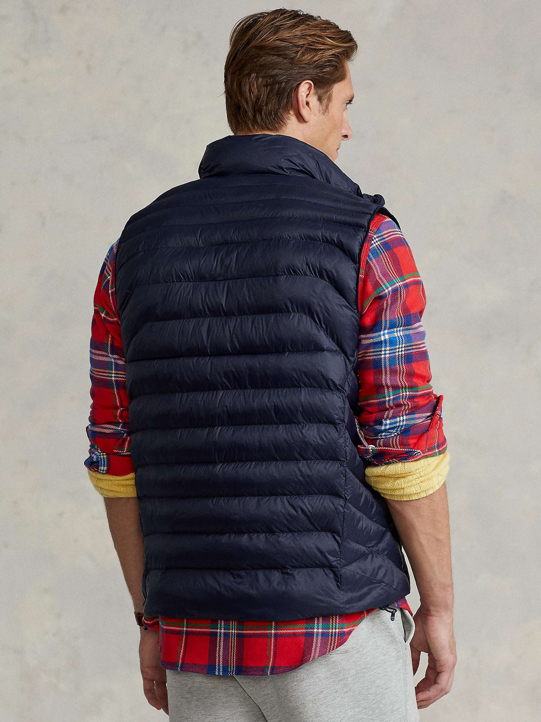 Buy Polo Ralph Lauren Terra Packable Recycled Fill Gilet Online at johnlewis.com