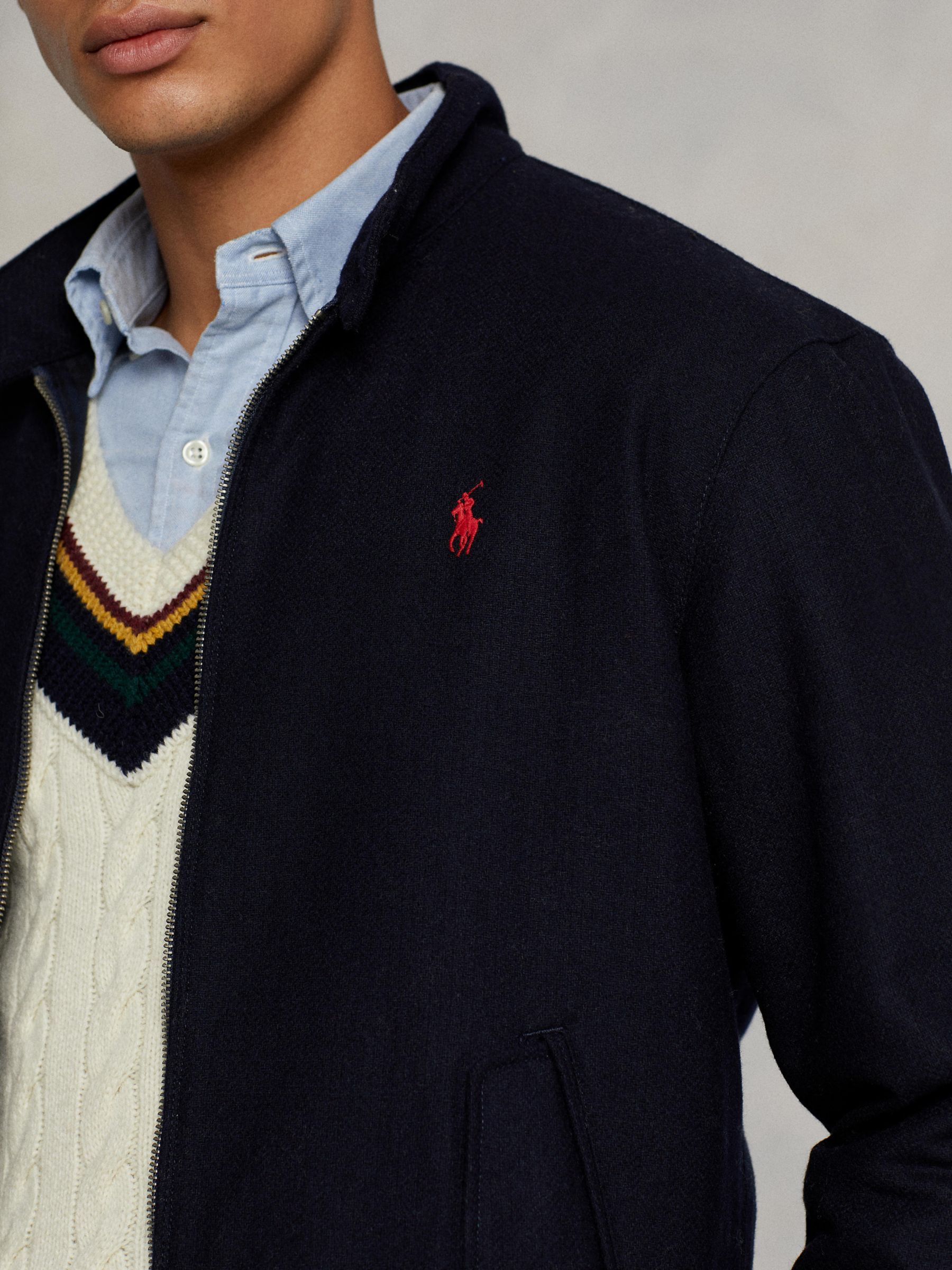 Polo Ralph Lauren Country Bara Lined Jacket, Navy