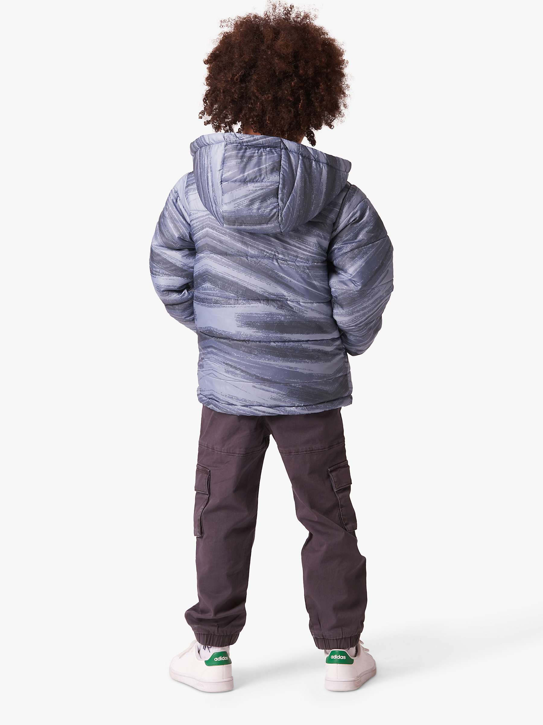 Buy Angel & Rocket Kids' Monti Brushstroke Jacket, Blue Online at johnlewis.com