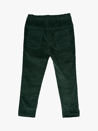 Angel & Rocket Kids' Julian Oversized Corduroy Trousers, Green