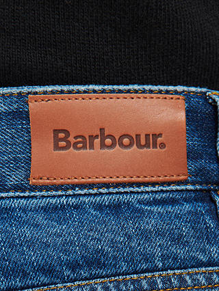 Barbour Moorland High Rise Cropped Jeans, Original Wash
