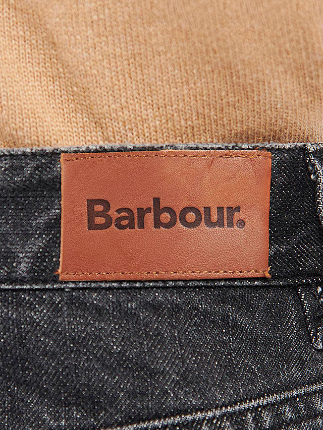 Barbour Moorland High Rise Jeans, Black
