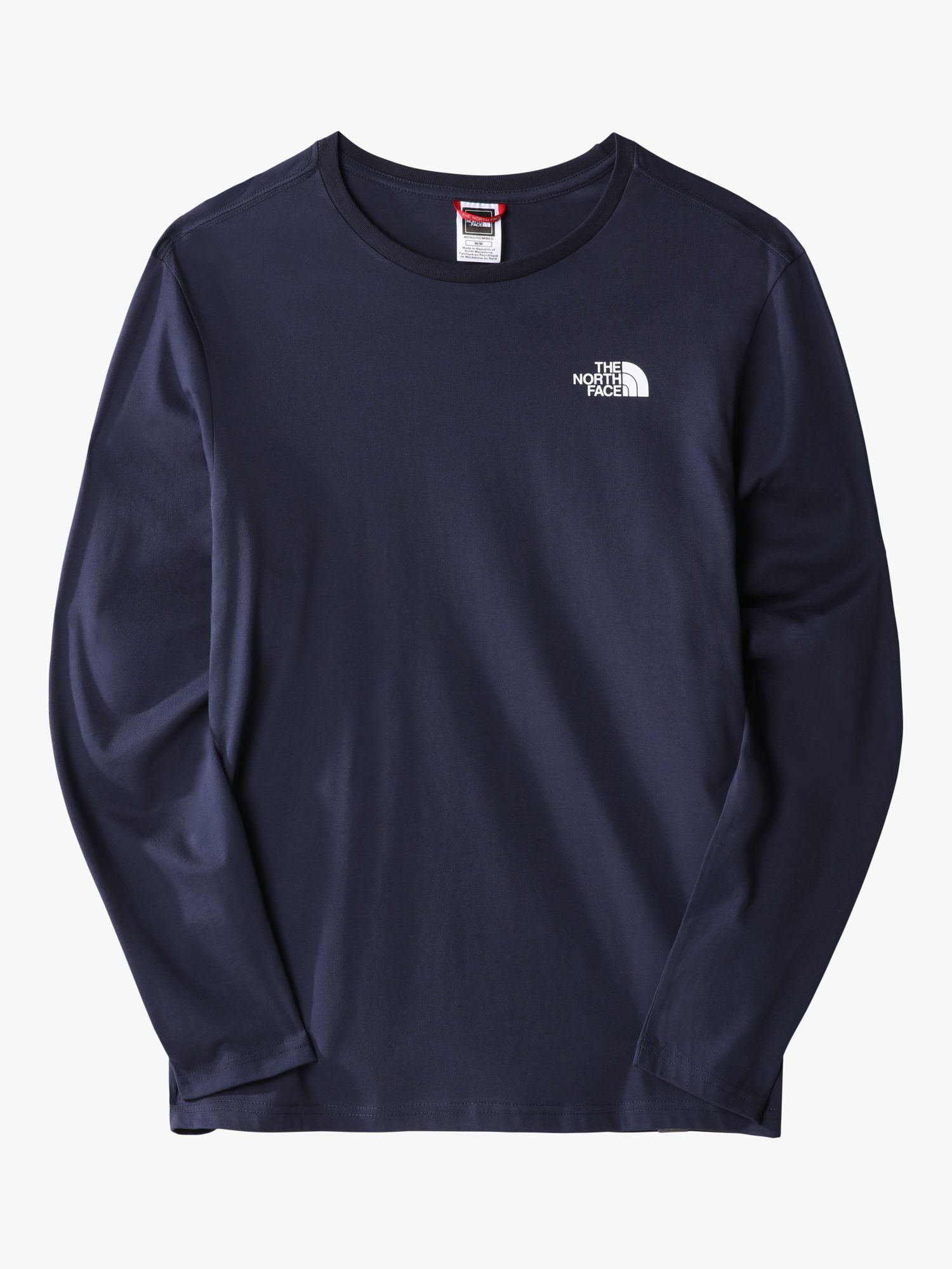 The North Face Easy Long Sleeve T-Shirt, Summit Navy at John Lewis &  Partners