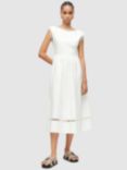 AllSaints Sabella Cotton Midi Dress