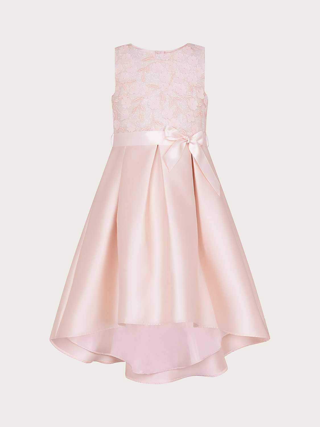Buy Monsoon Kids' Anika High Low Bridesmaid Dress Online at johnlewis.com