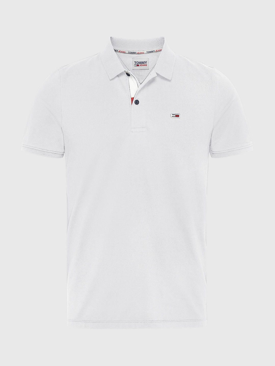 Tommy Hilfiger Slim Polo Shirt Top, White