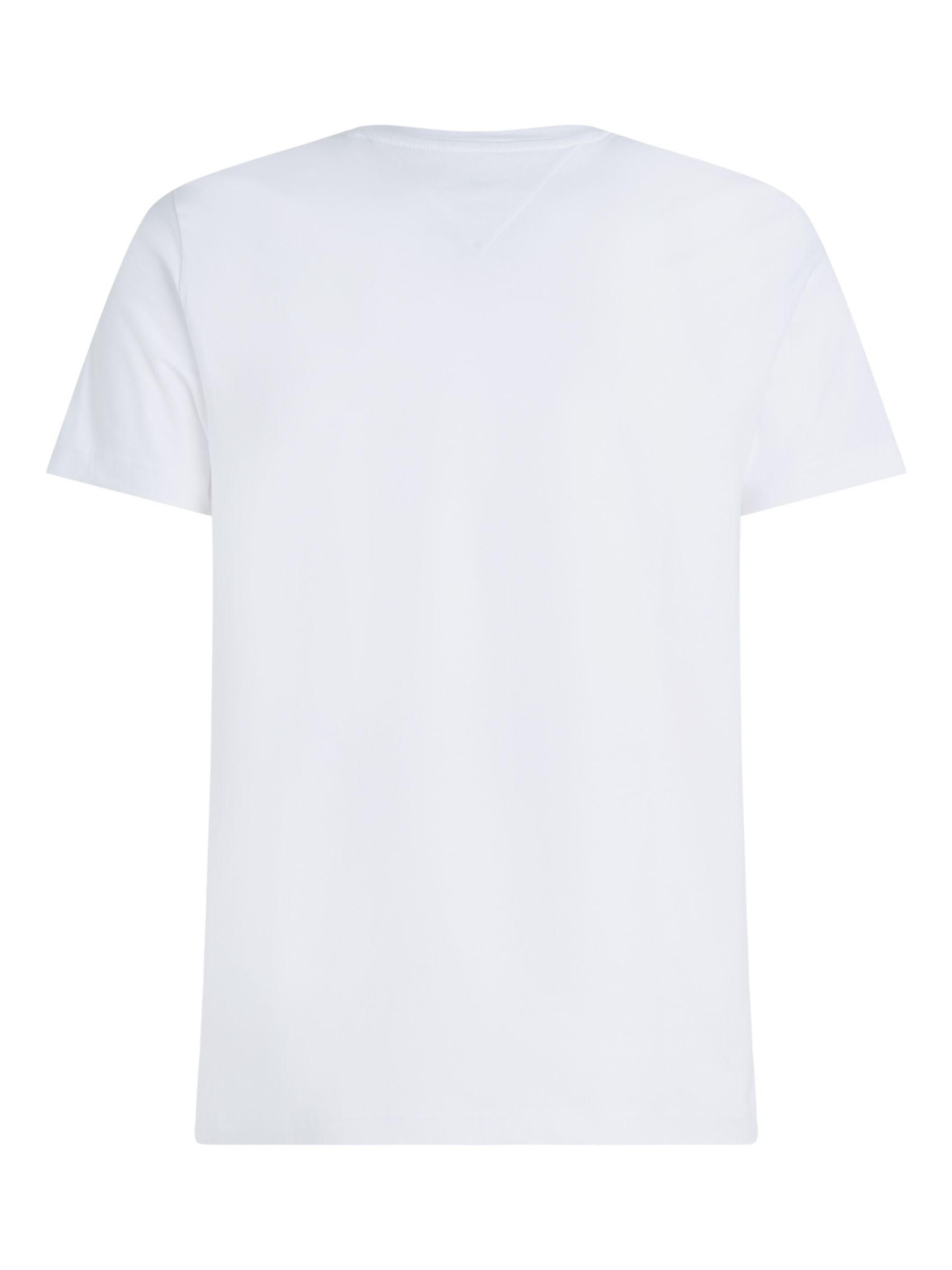 Tommy Hilfiger Core Stretch Slim Fit Crew Neck T-Shirt, White at John ...
