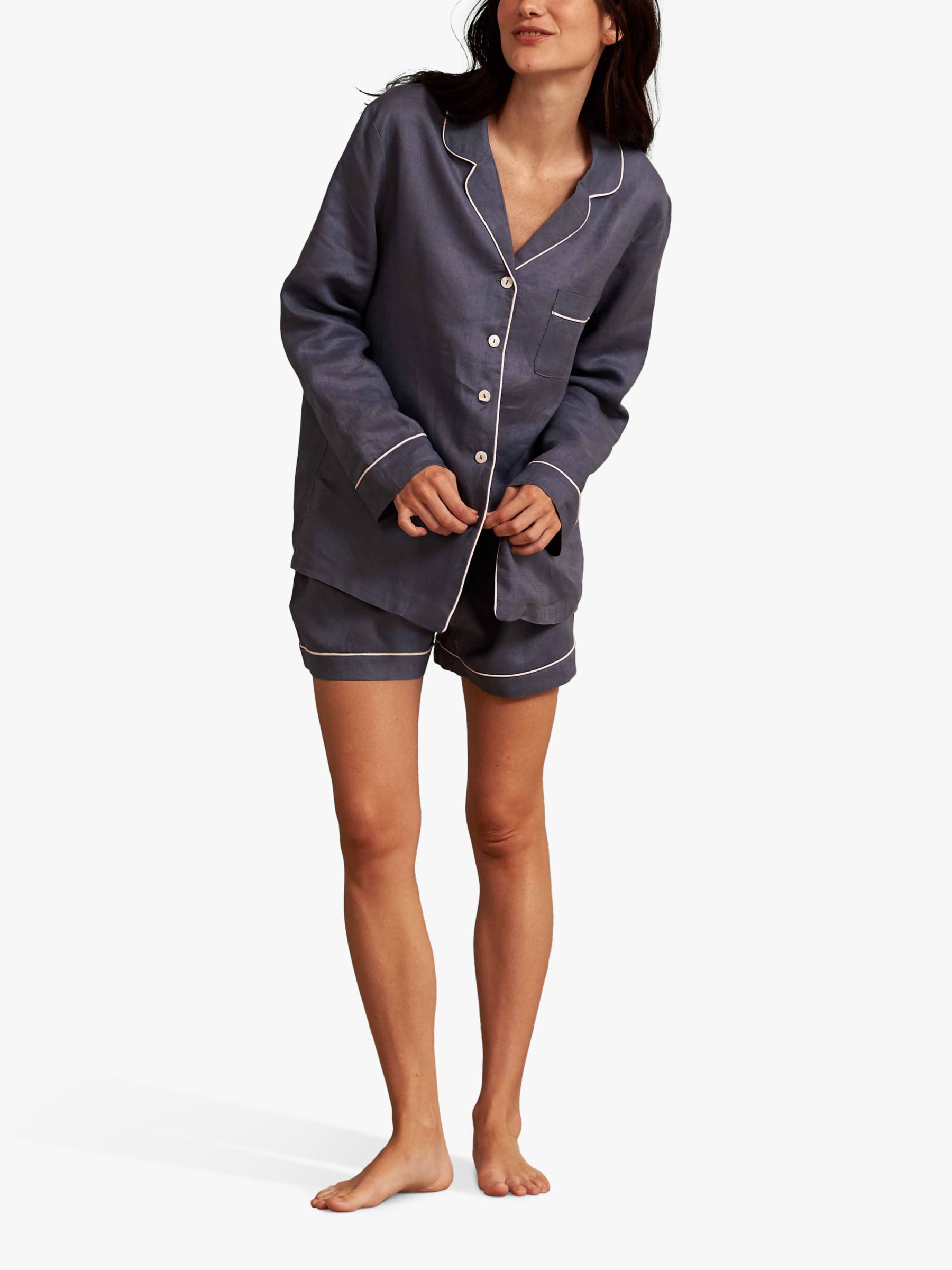 Buy Piglet in Bed Linen Shortie Pyjama Set Online at johnlewis.com