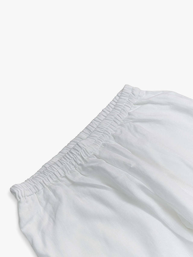 Piglet in Bed Linen Shirt & Trouser Pyjama Set, White at John Lewis ...