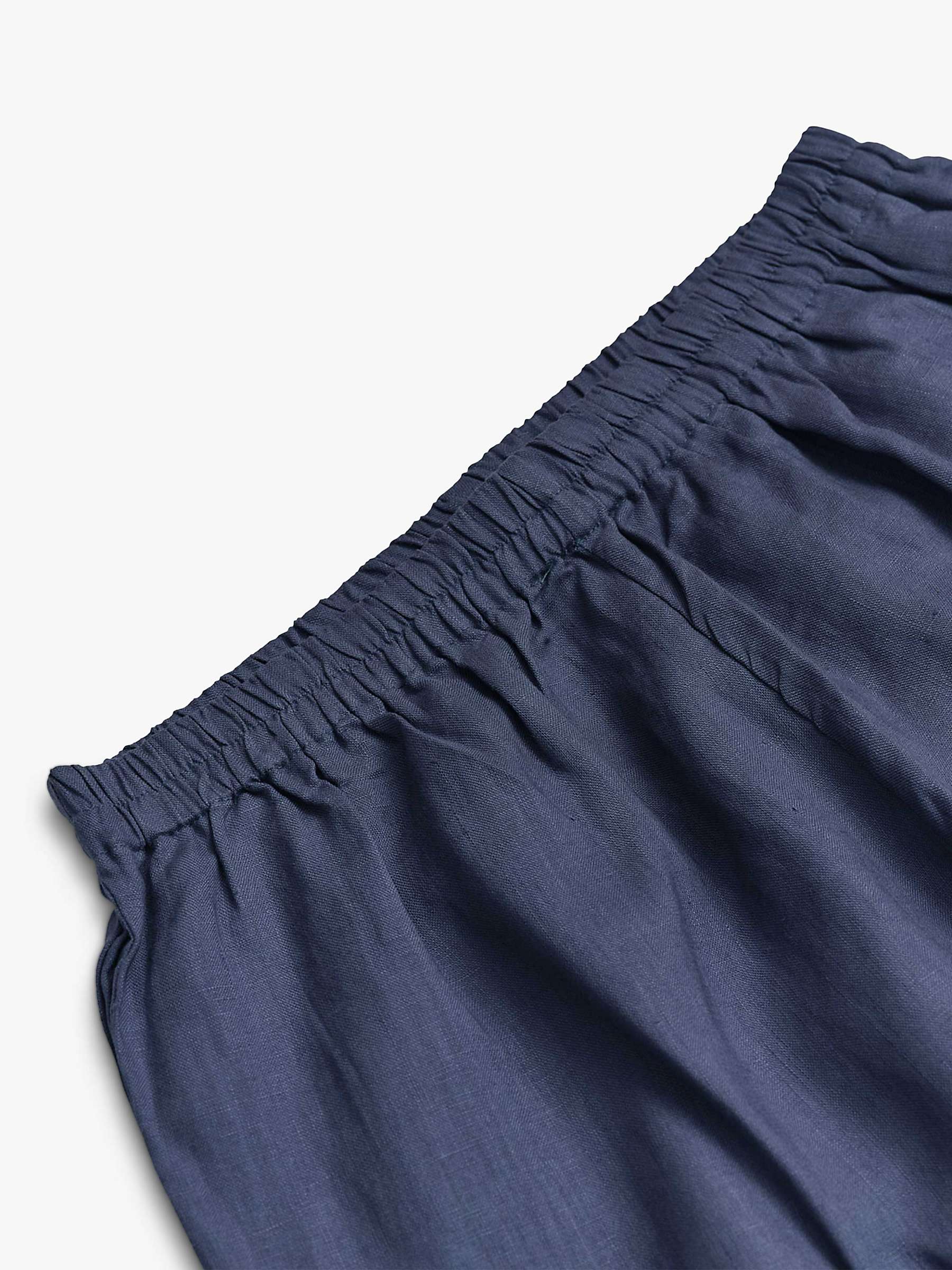 Buy Piglet in Bed Linen Shirt & Trouser Pyjama Set Online at johnlewis.com