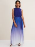 Phase Eight Piper Ombre Maxi Dress, Blue, Blue