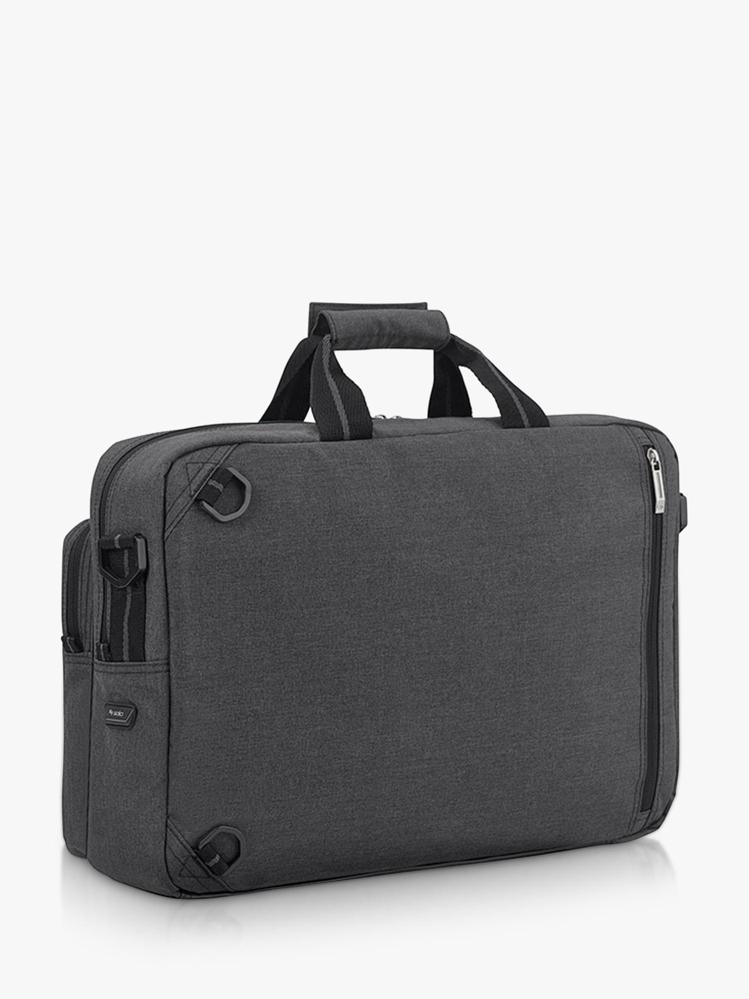 Solo NY Duane Convertible Briefcase Backpack, Grey