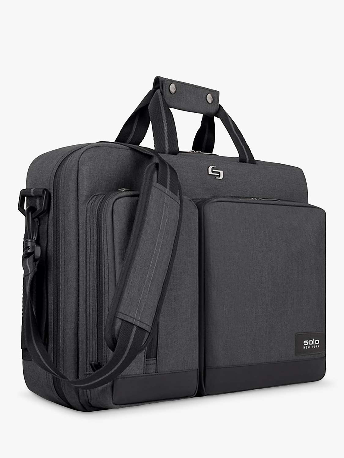 Buy Solo NY Duane Convertible Briefcase Backpack Online at johnlewis.com