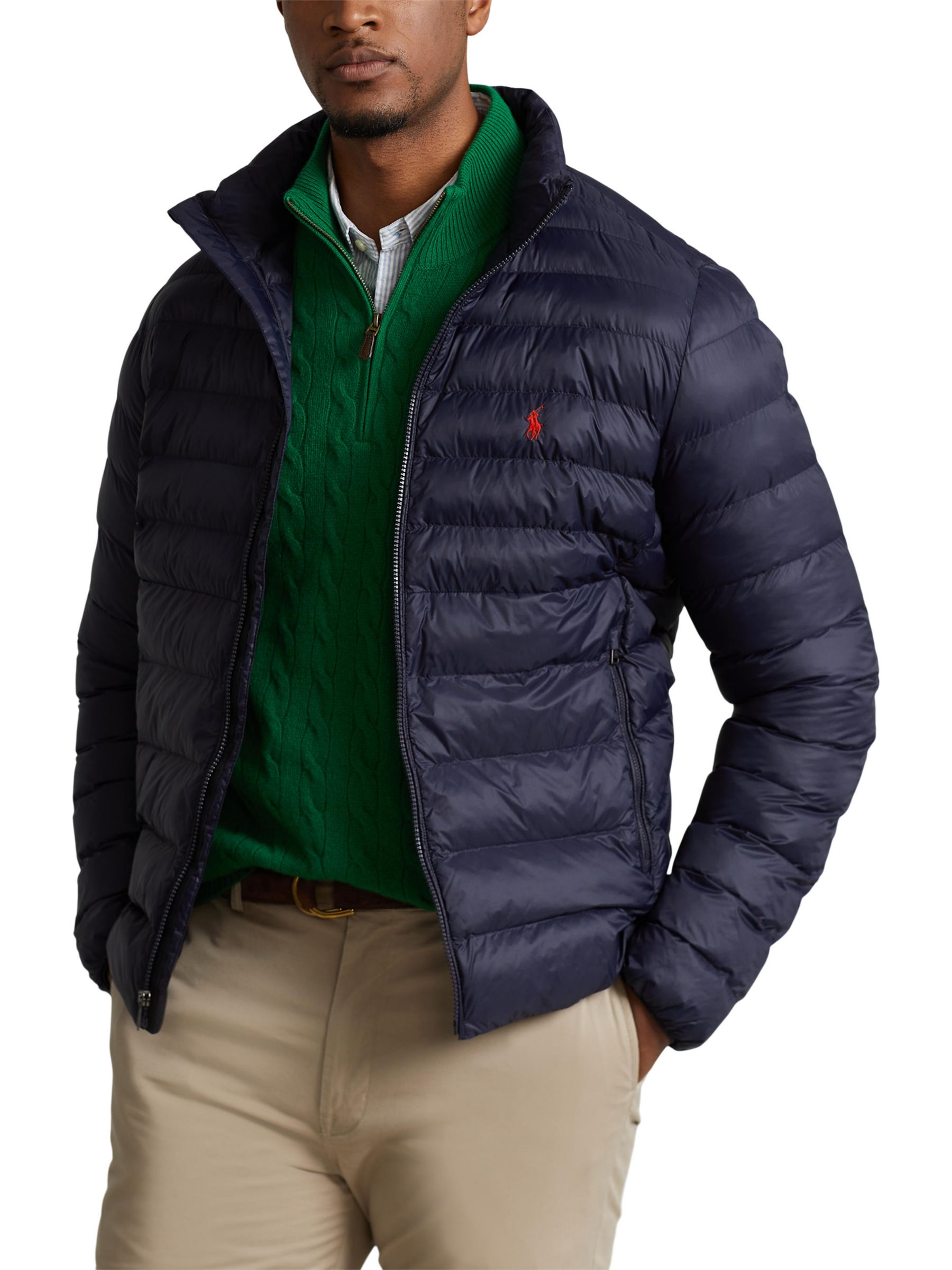 Polo Ralph Lauren Big & Tall Terra Packable Recycled Fill Jacket ...