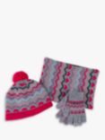 totes Kids' Hat, Gloves & Snood Gift Set, Pink Mix