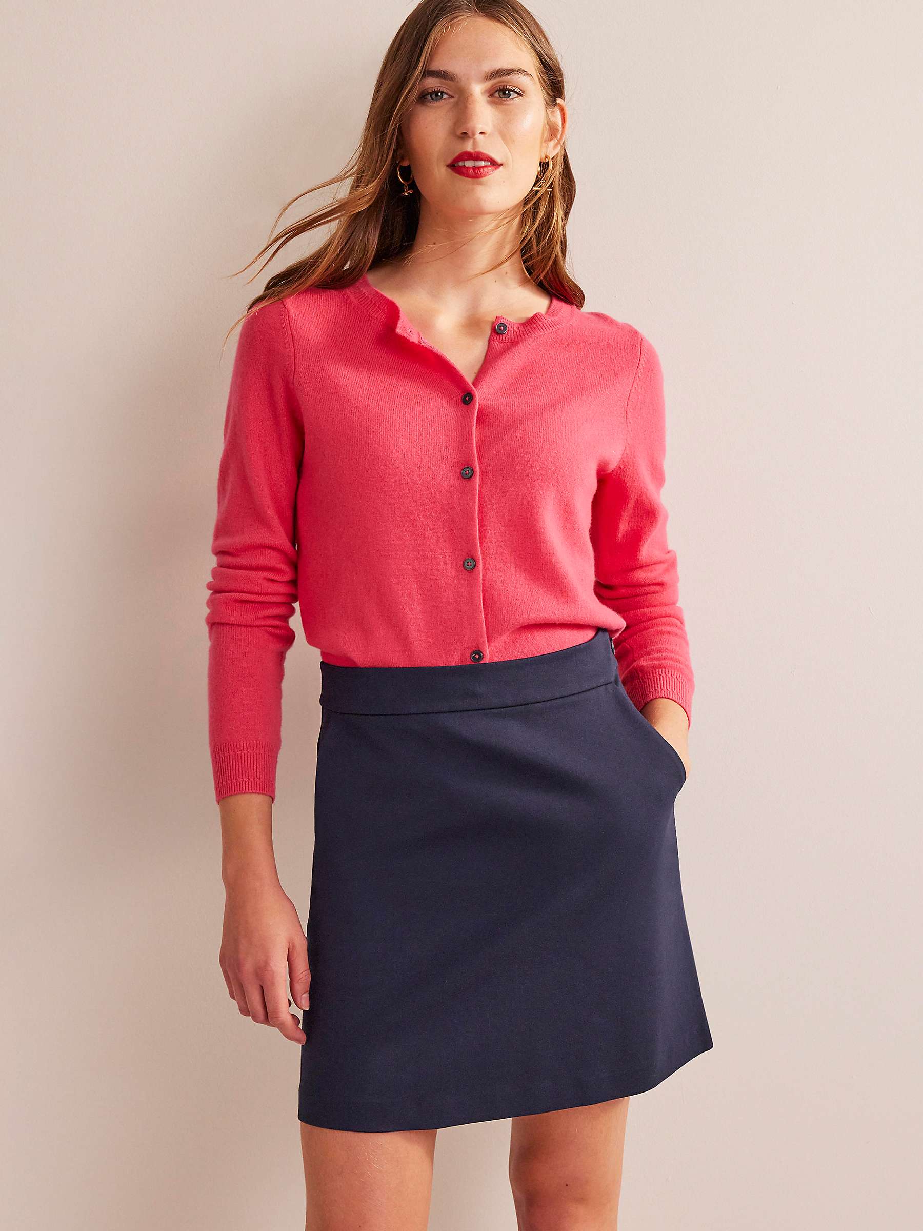 Buy Boden Jersey Mini Skirt Online at johnlewis.com