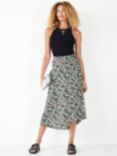 HUSH Layered Floral Midi Skirt, Multi